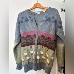 Vintage Knit Wool Sweater